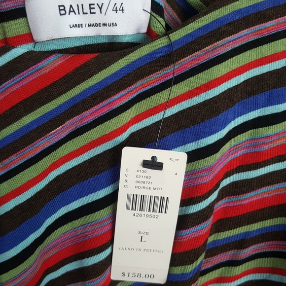 NWT Anthropologie Striped Luca Maxi Dress Large - Picture 5 of 5